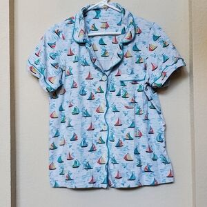 Bedhead Sail Away Sleep Top.  Size Small